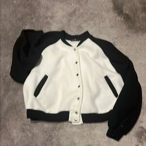 Black and White Women's Jacket